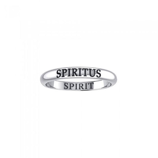 SPIRITUS SPIRIT Sterling Silver Ring TRI750