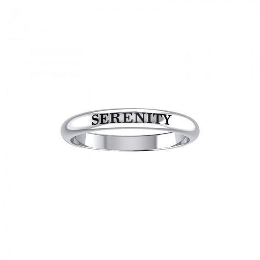Serenity Silver Ring TRI754
