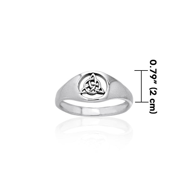 Triquetra Silver Ring TRI877 Ring