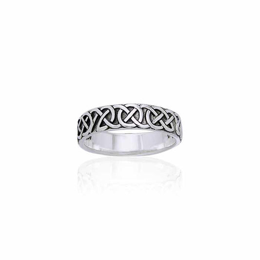 Celtic Knot Sterling Silver Ring TRI883 Ring