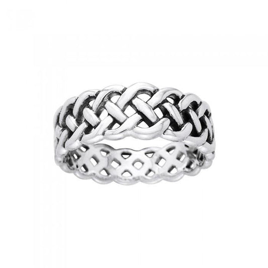 Celtic Knot Filigree Ring TRI885