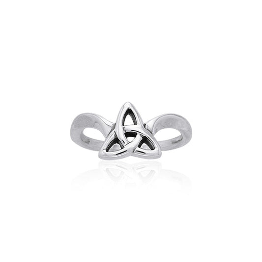 Celtic Trinity Knot Silver Ring TRI895 Ring