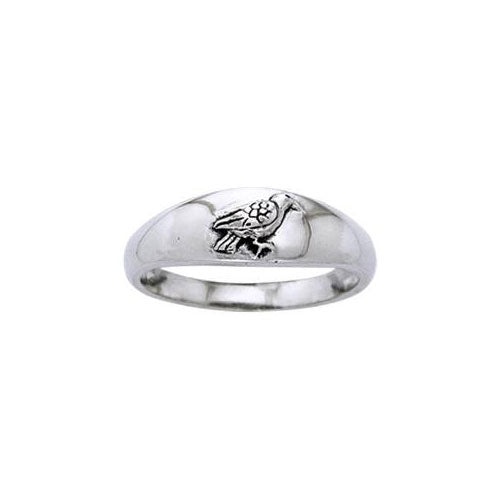 Raven Sterling Silver Ring TRI920