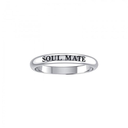 SOUL MATE Sterling Silver Ring TRI924
