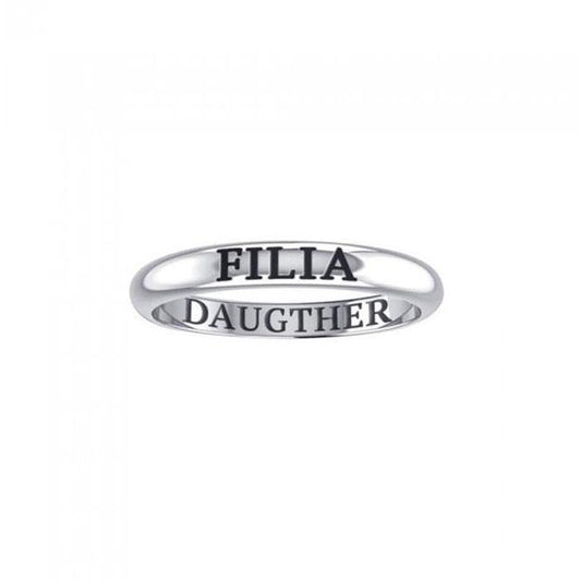 FILIA DAUGHTER Sterling Silver Ring TRI933 - Wholesale Jewelry