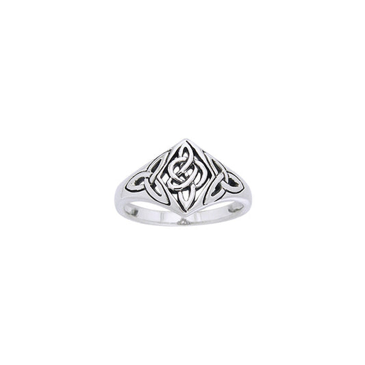 Celtic Trinity Knot Sterling Silver Ring TRI968 Ring