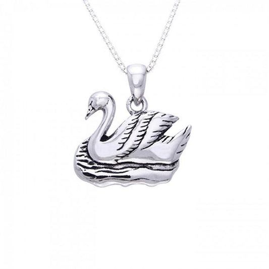 Ted Andrews Swan Necklace TSE146 