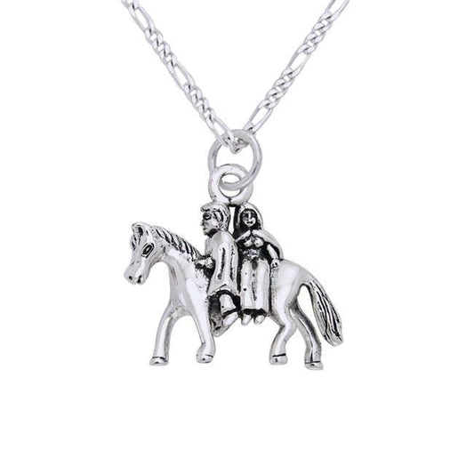 Danu Silver Horse and Riders Set TSE193 - Wholesale Jewelry