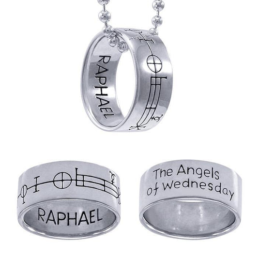 Archangel Raphael Sigil Ring TSE669