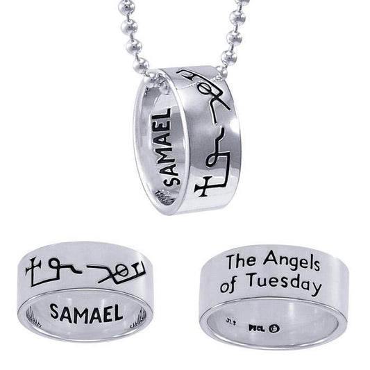 Archangel Samael Sigil Ring TSE672