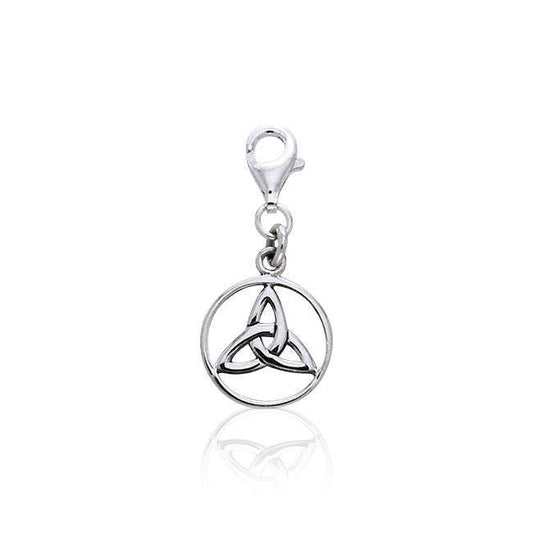 Triquetra Silver Clip Charm TWC022 Clip Charm