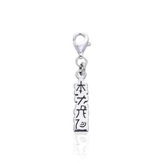 Reiki Symbol Silver Clip Charm TWC034 Clip Charm