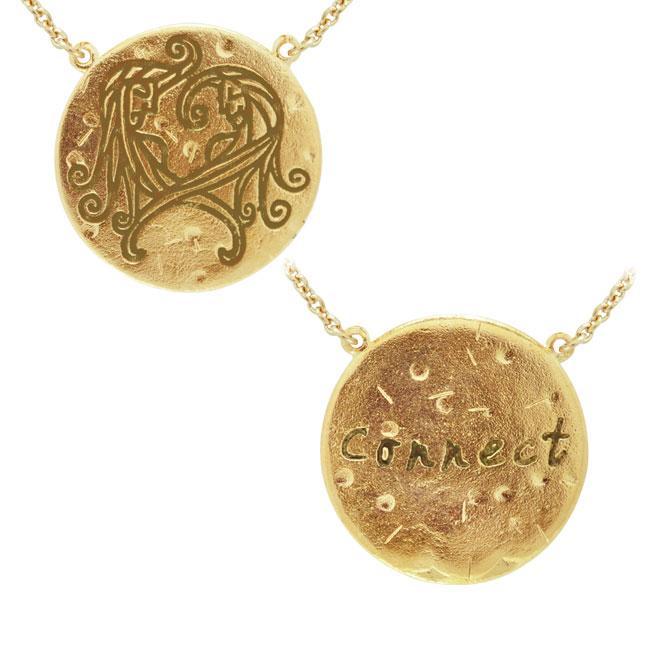 Gemini Astrology Vermeil Necklace By Amy Zerner VNC270 Necklace