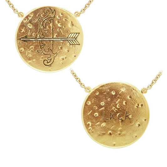 Sagittarius Astrology Vermeil Necklace By Amy Zerner VNC276 Necklace