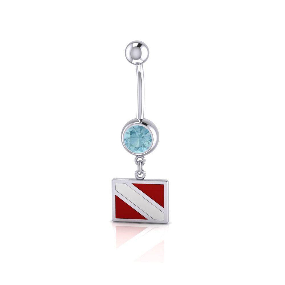 Dive Flag Body Jewelry BJ009 Dive Flag