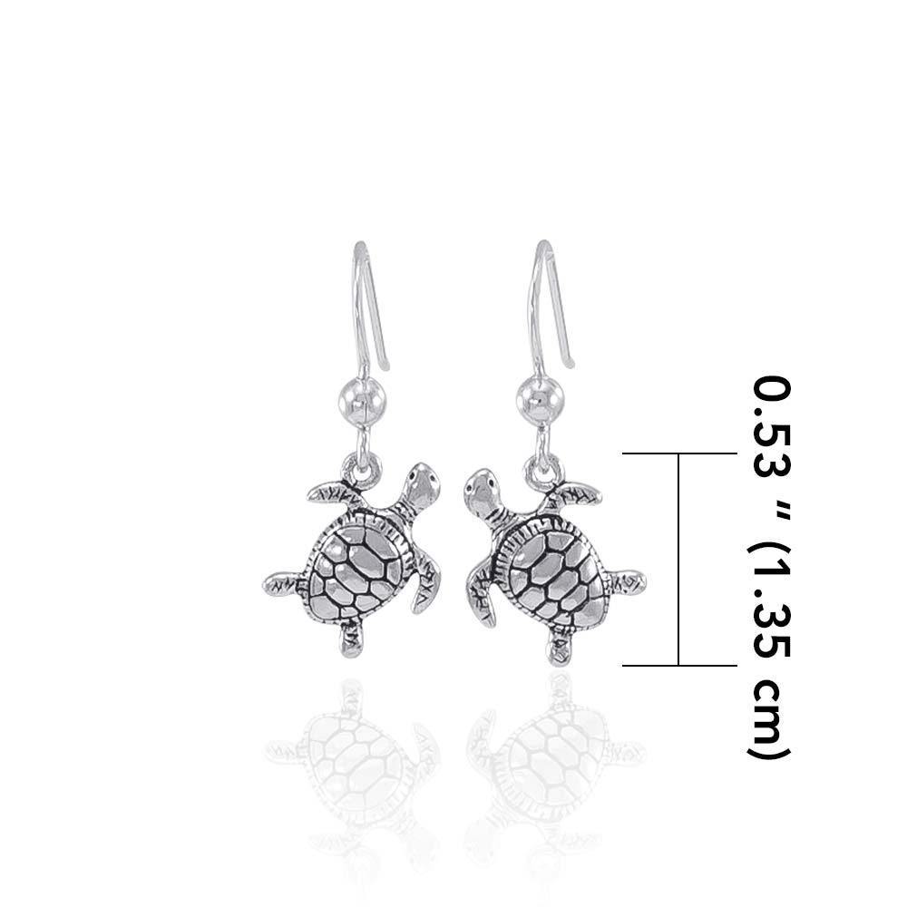 Turtle Dangle Earrings JE223 Earrings