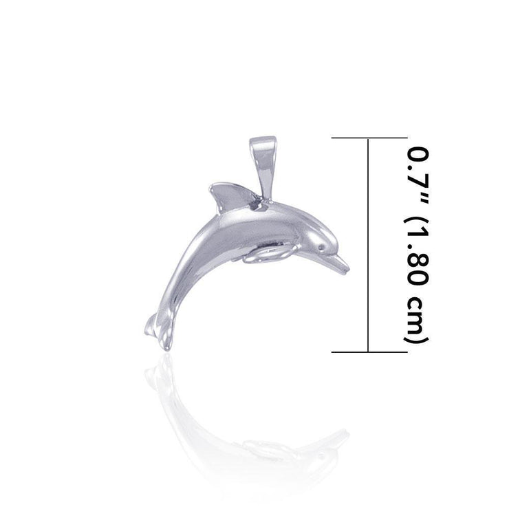 Silver Dolphin Pendant JP049 Pendant
