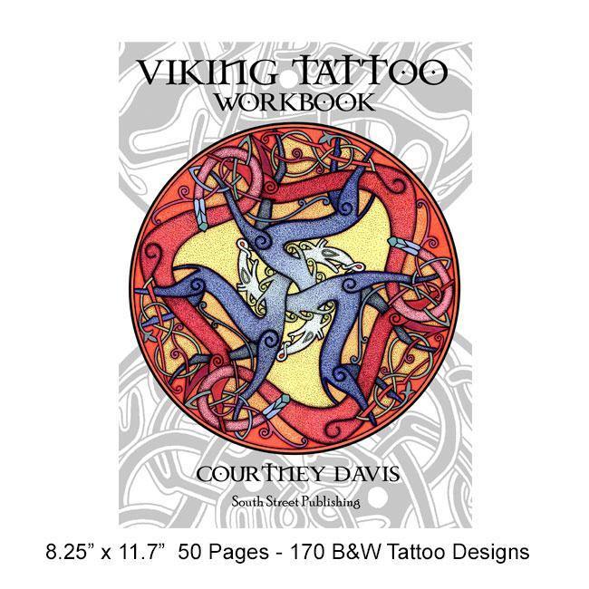 KPM019 Viking tattoo workbook