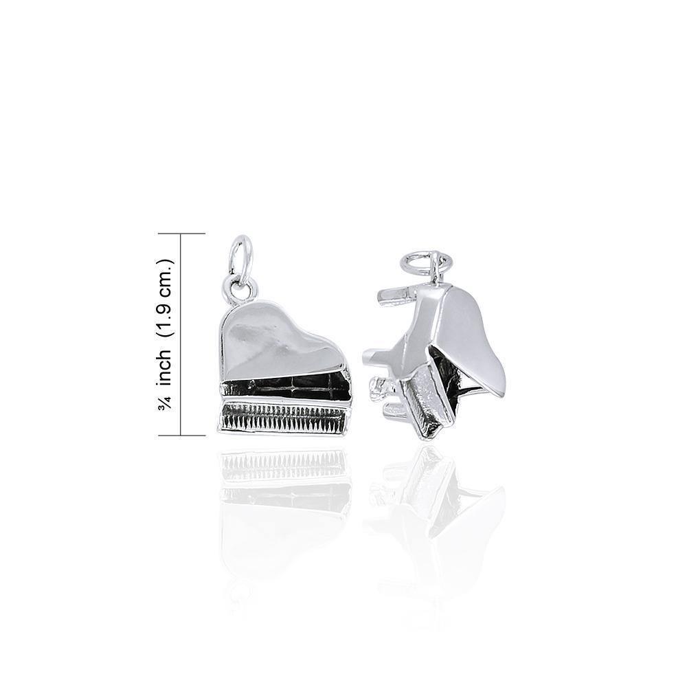 Piano Silver Charm LP1622 Charm