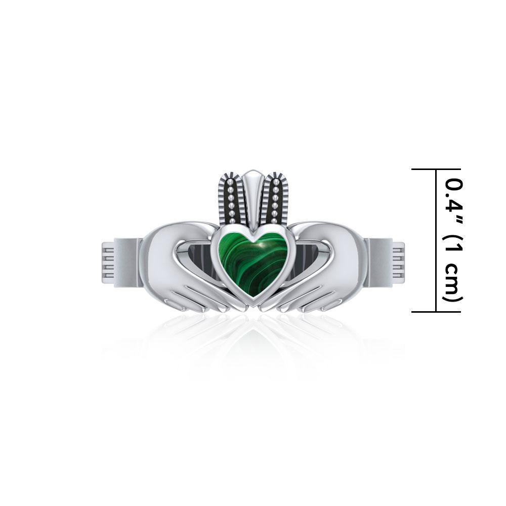 Irish Claddagh Silver Ring MG058/I Ring