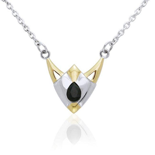 Blaque Triangle Necklace MNC097