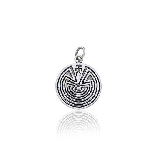 Labyrinth Silver Charm TC058 Charm