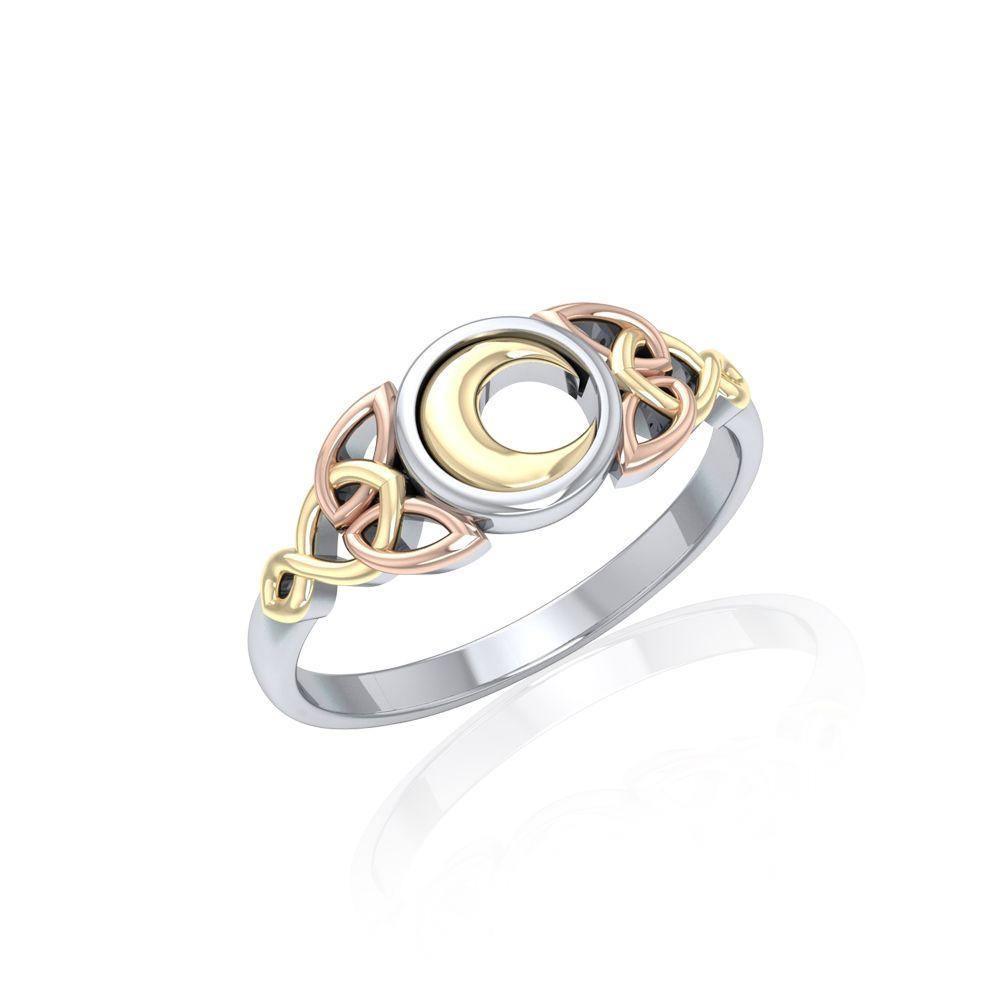 Magick Moon Three Tone Ring OTR1746 Ring