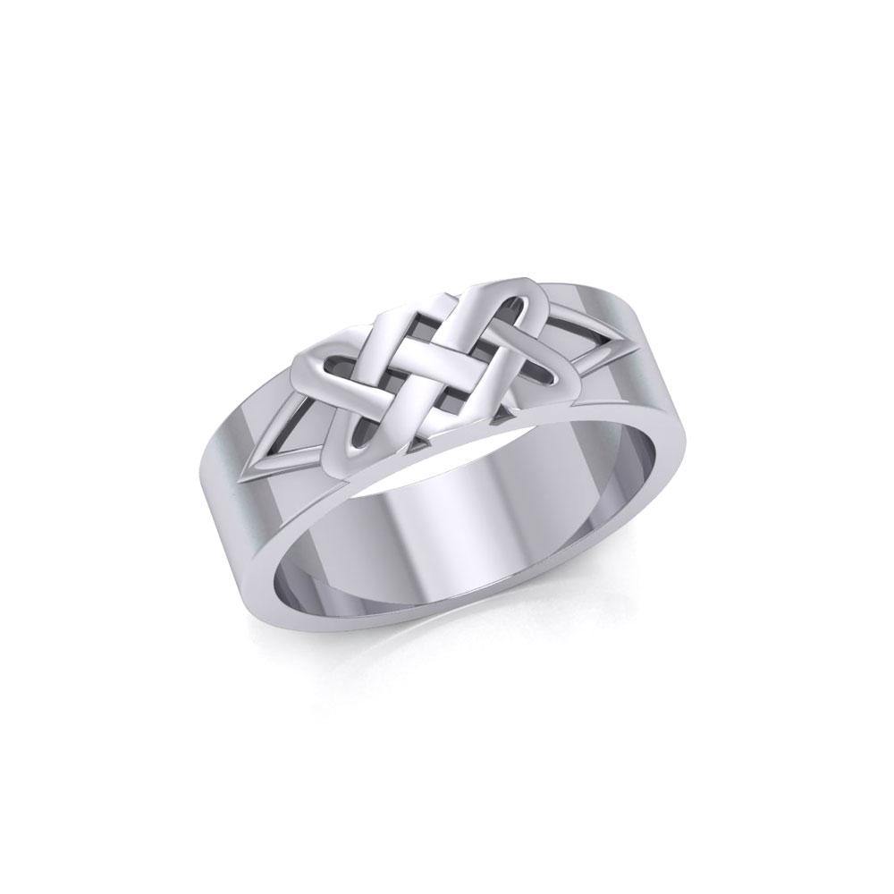 Celtic Knotwork Silver Ring SM225