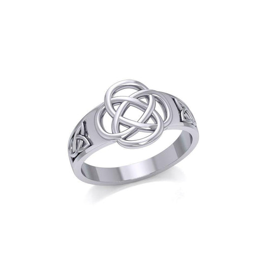 Celtic Knotwork Silver Ring SM230