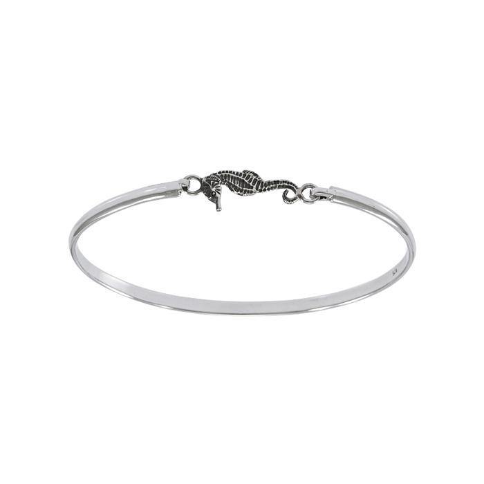 Seahorse Spring Lock Bracelet TBA167 Bangle