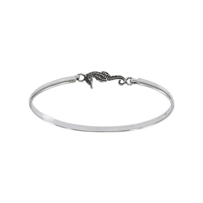 Seahorse Spring Lock Bracelet TBA167 Bangle