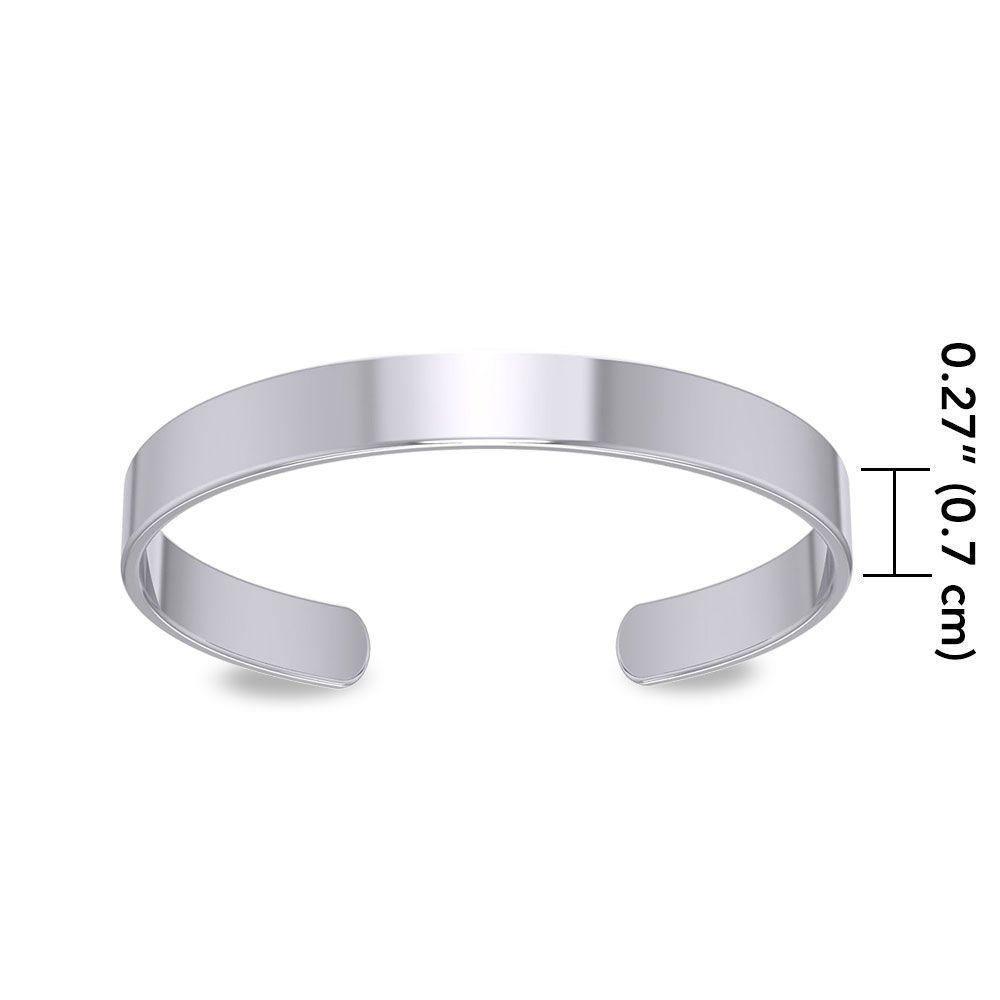 Small Cuff Bracelet TBA194 Custom Word Bracelet