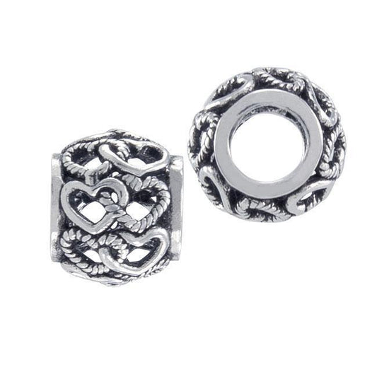 Heart Knot Sterling Silver Bead TBD197 Bead