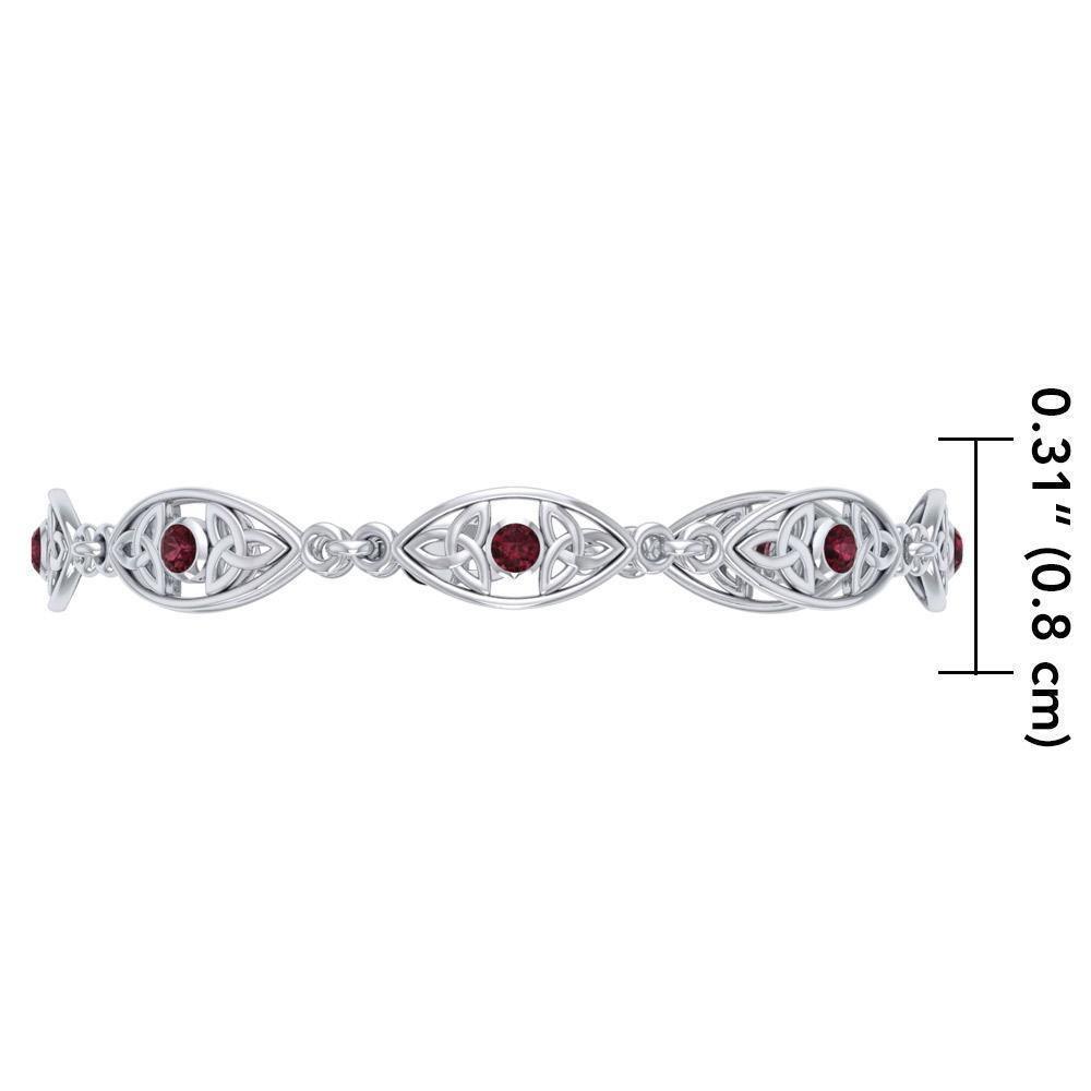 Triquetra Silver Bracelet TBG348 Bracelet