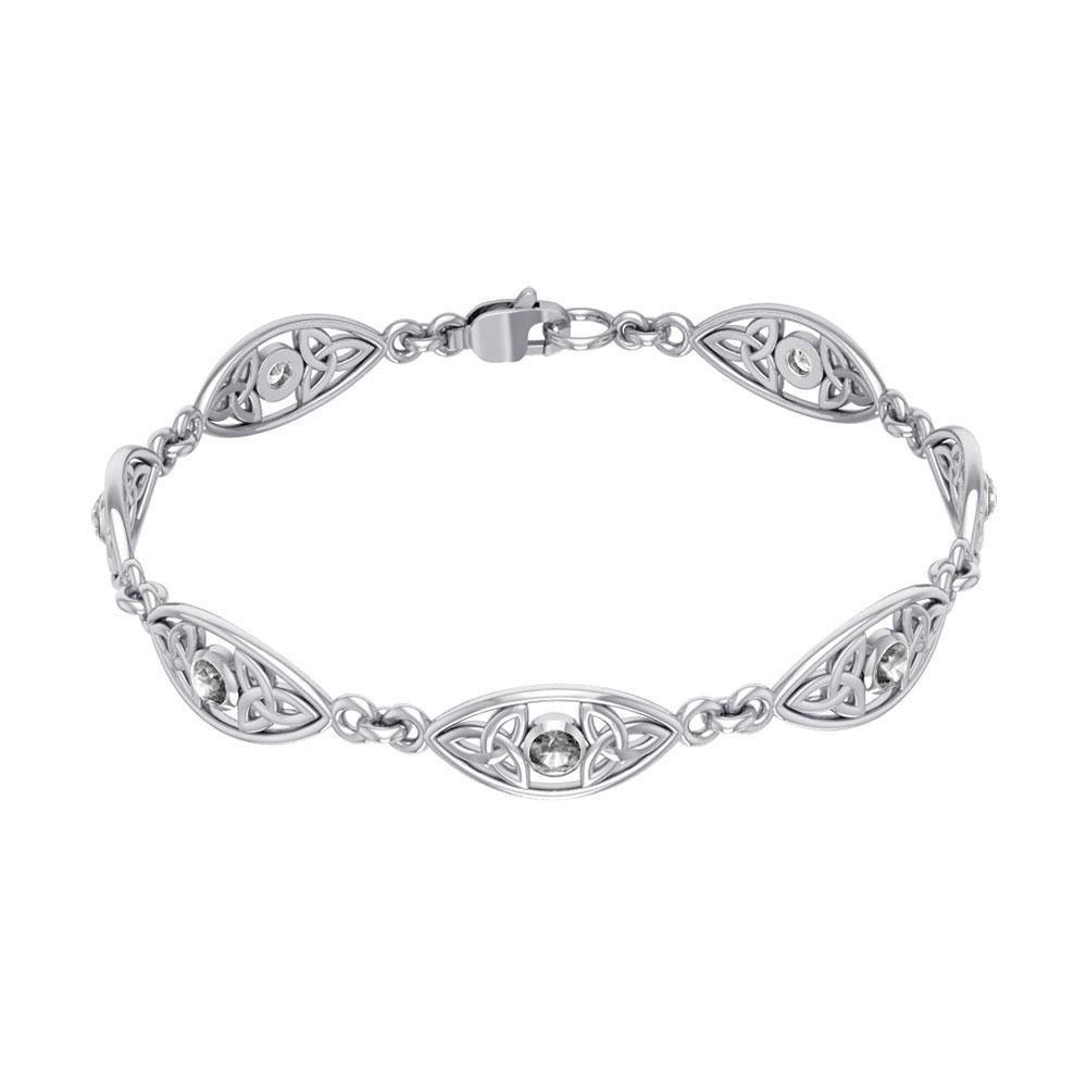 Triquetra Silver Bracelet TBG348 Bracelet