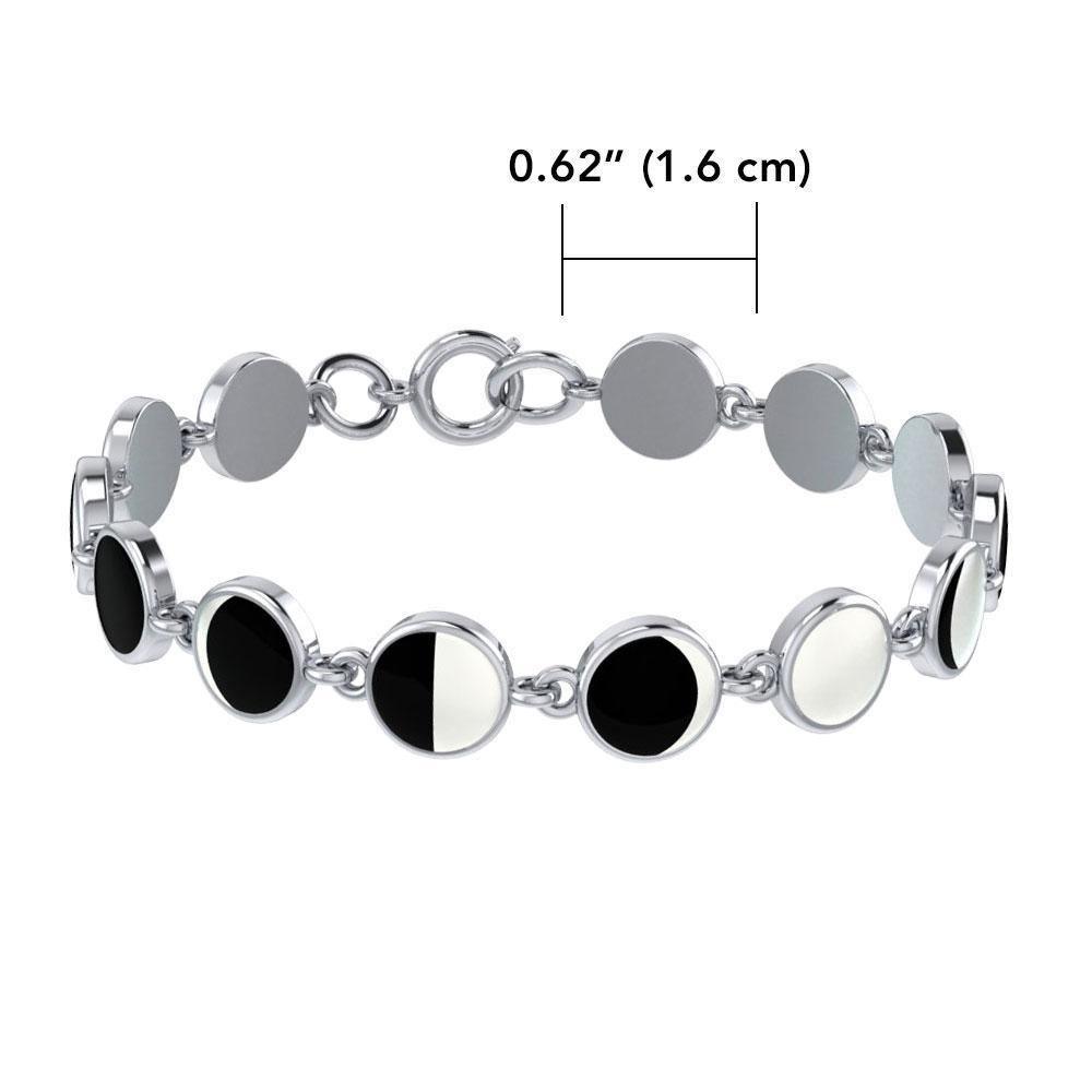 Magick Moon Silver Bracelet TBG406 Bracelet