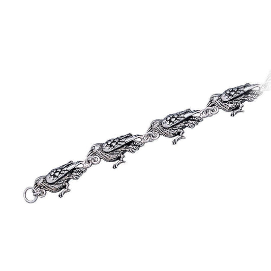 Raven Link Silver Bracelet TBG419