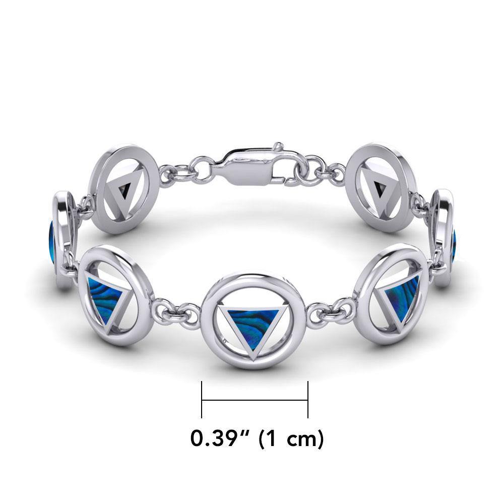 AA Symbol Silver Bracelet TBG689 Bracelet