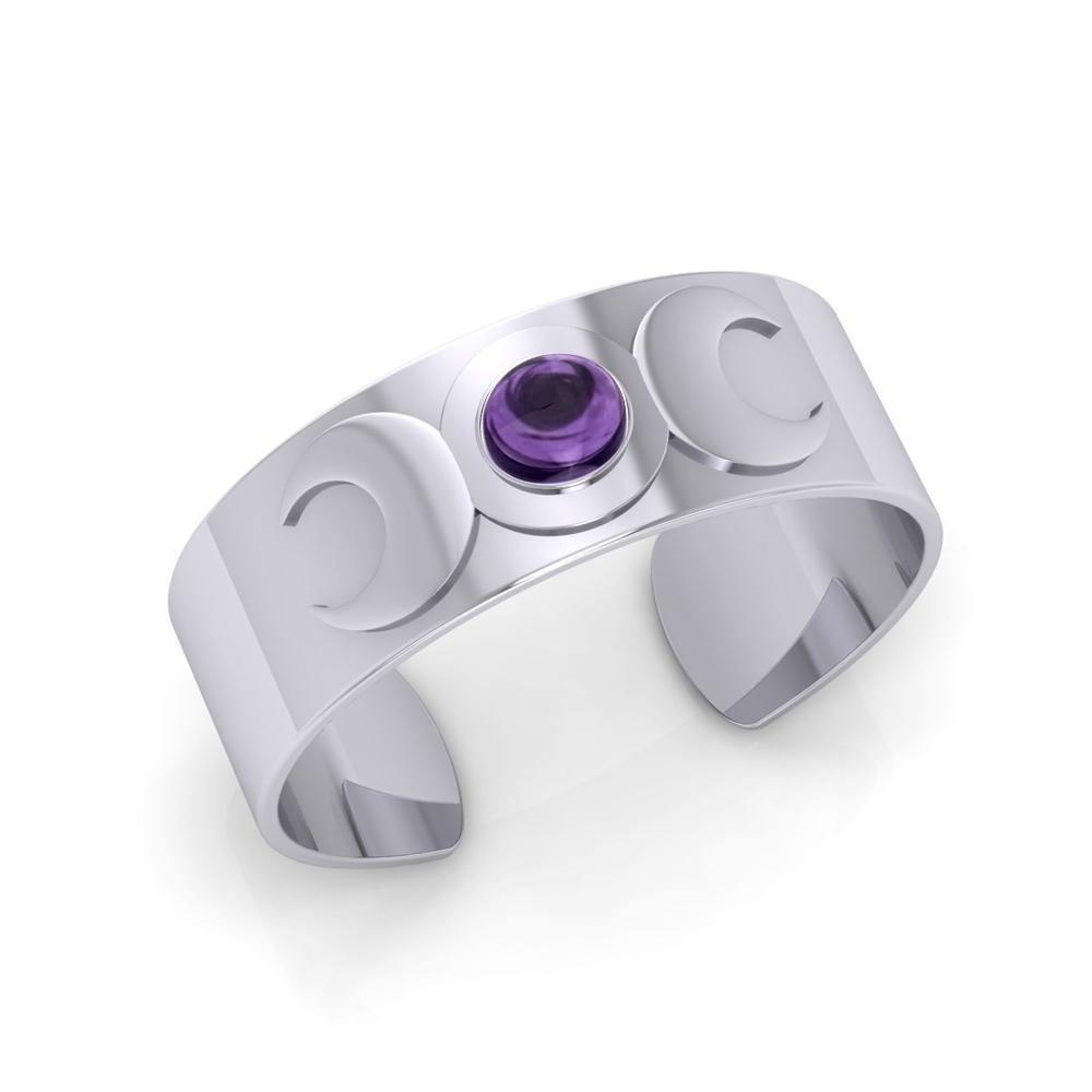 Blue Moon Silver Armband TBG754 Bangle