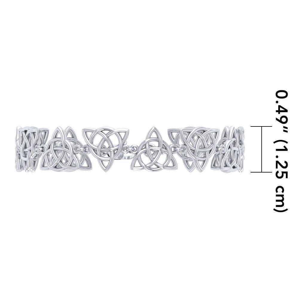 Triquetra Silver Bracelet TBG764 Bracelet