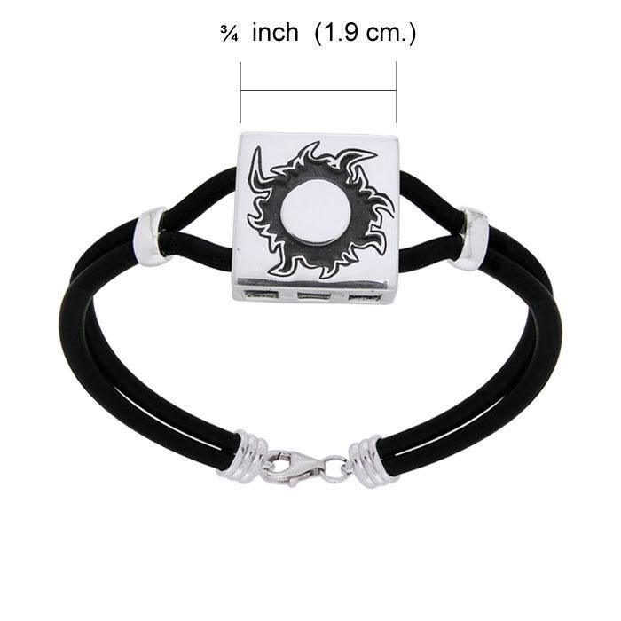 Blazing Sun Leather Cord Bracelet TBL196 Bracelet