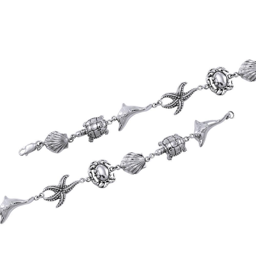 Sealife Sterling Silver Bracelet TBL364