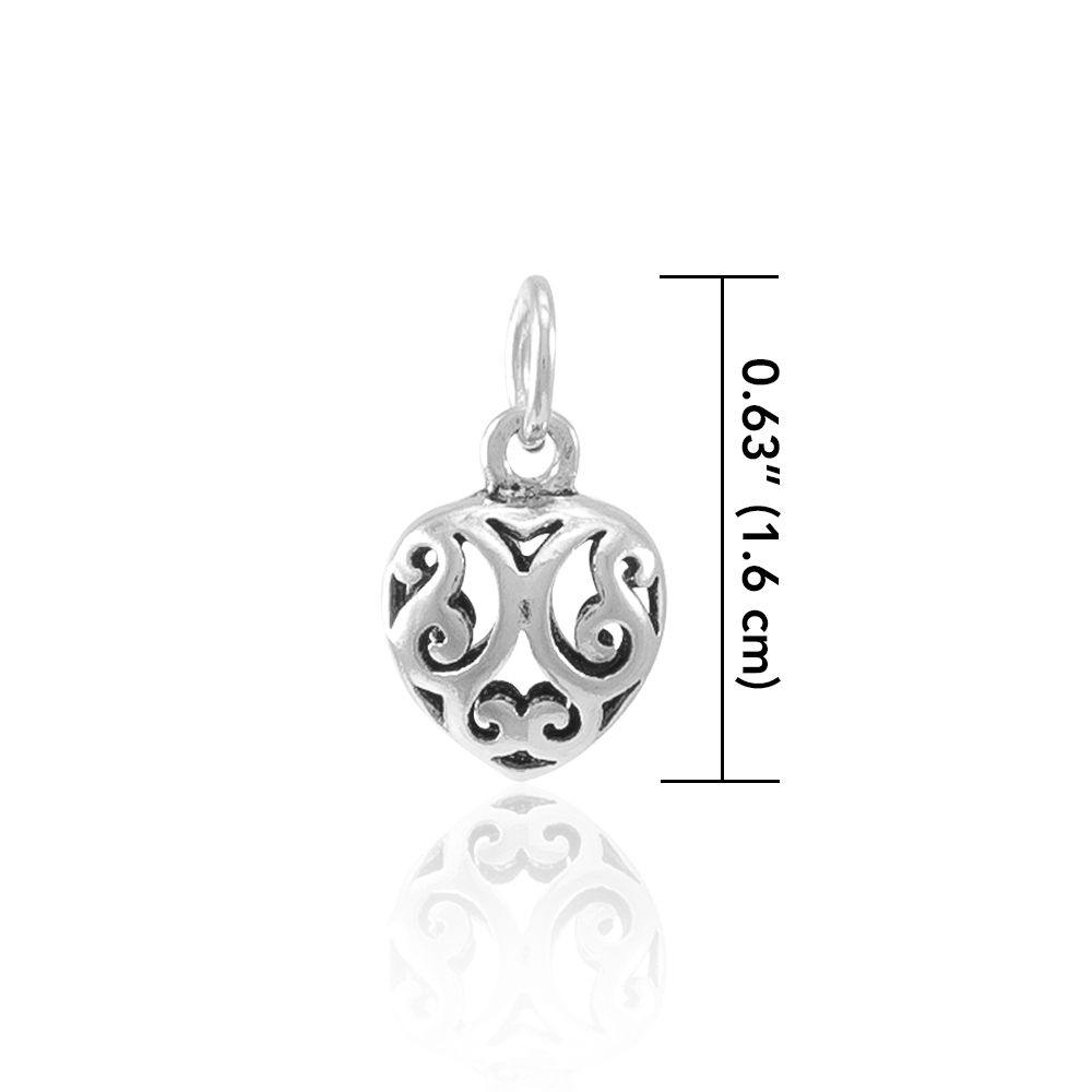 Bring in the Magickal Love in Sterling Silver Charm TCM597 Pendant