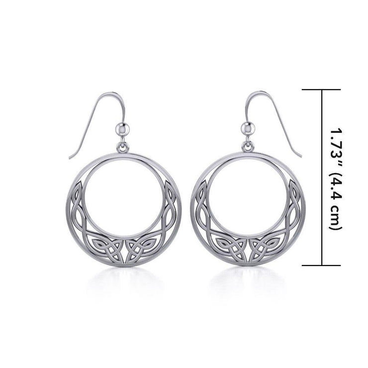 Celtic Moon Earrings TE101