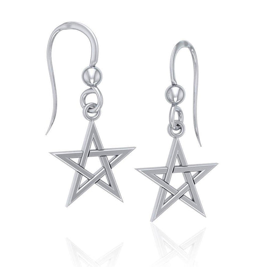 Silver The Star Earrings TE1174