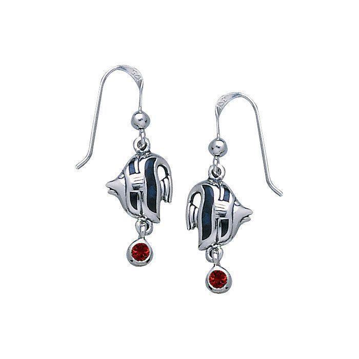 Fish Angle Earrings TE2508 Earrings