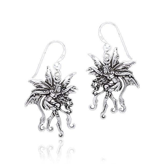 Vines Fairy Silver Earrings TE2664