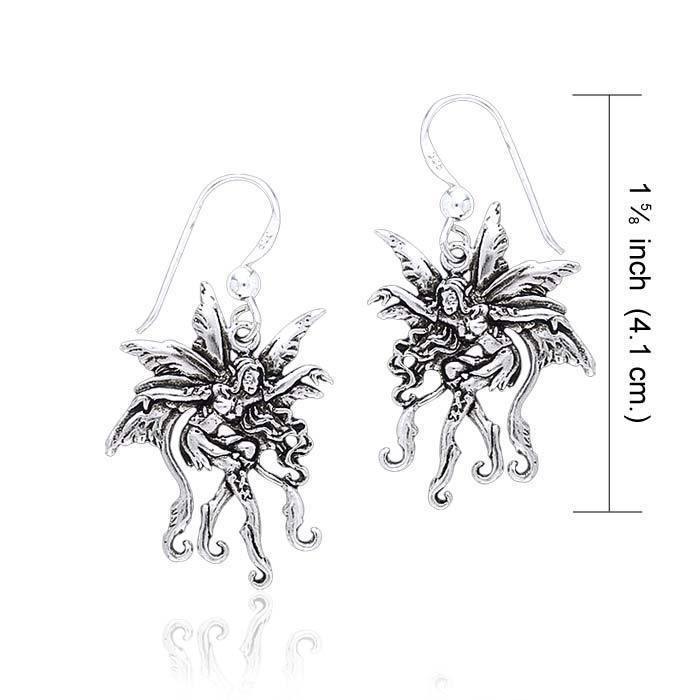 Vines Fairy Silver Earrings TE2664 Earrings