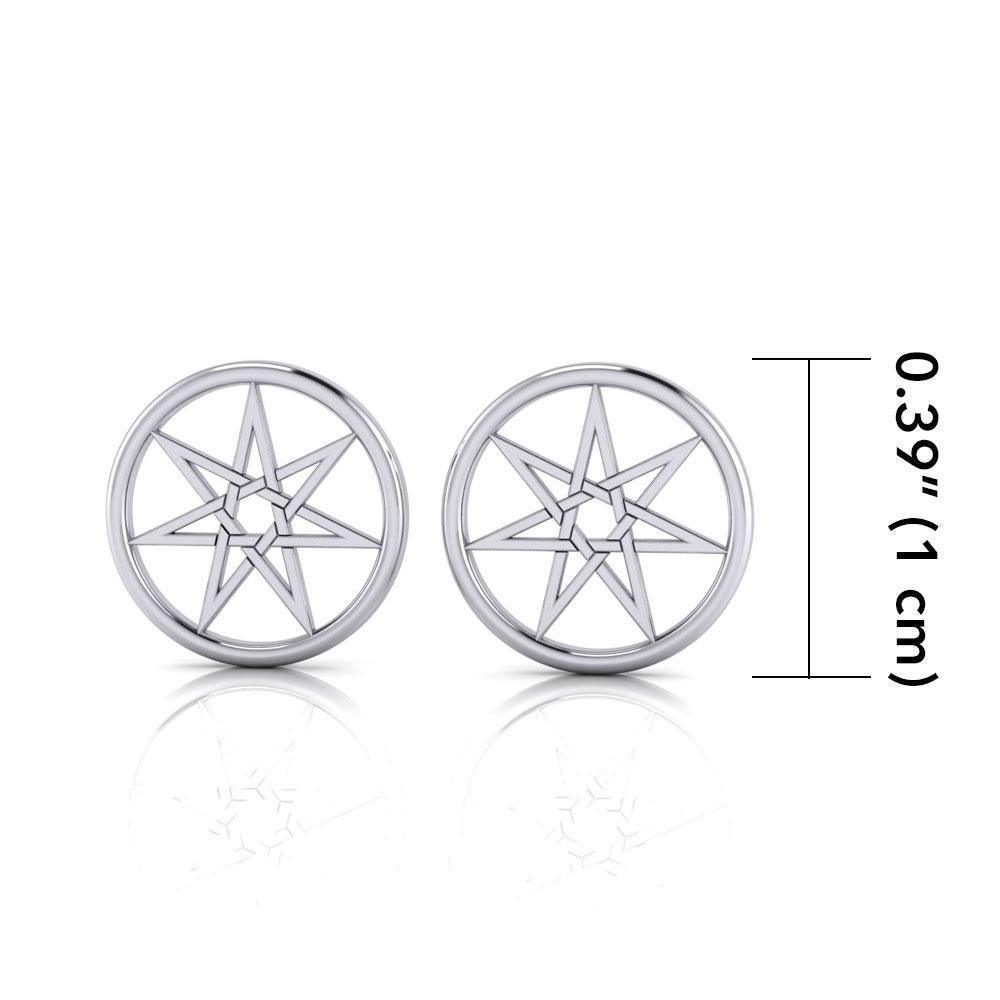 Fairy The Star Silver Post Earrings TE2896 Earrings