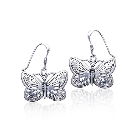 Butterfly Silver Earing TE808